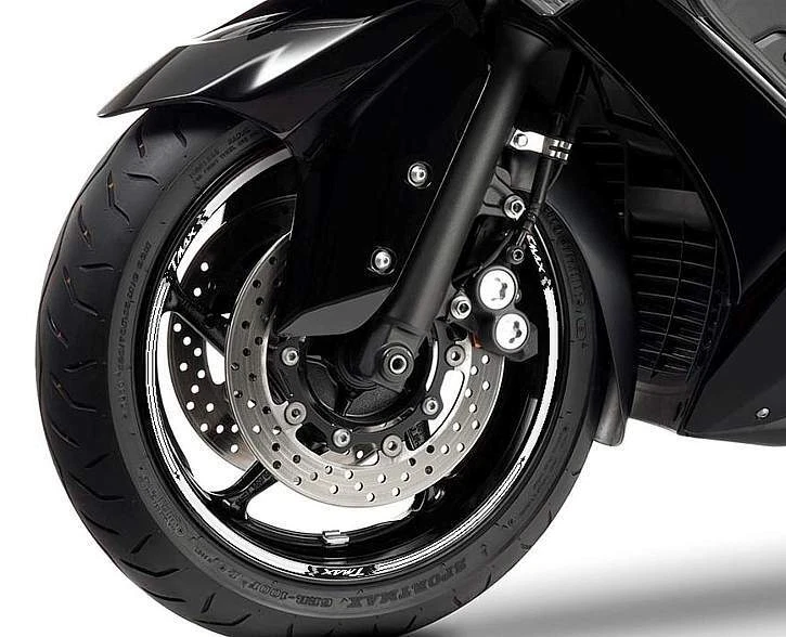 LABELBIKE STRISCE ADESIVE per CERCHI compatibili per YAMAHA T MAX scooter TMAX 2001-2007