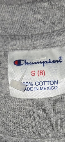 San Francisco 49ers Gray T-shirt Boys Small 8 Champion - Picture 2 of 5