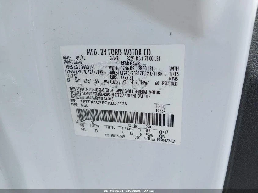 Compresor de aire acondicionado usado se adapta a: Ford F150 2012 camioneta 5,0 grado B Foto 4 de 4