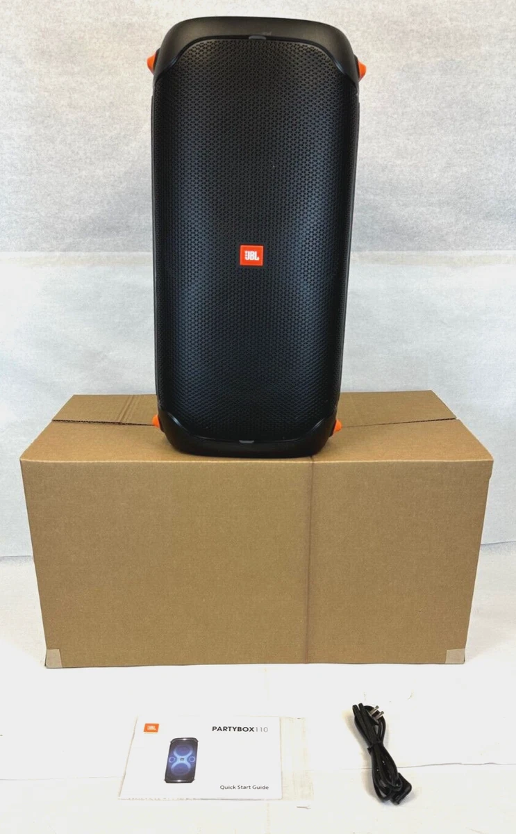 Used -JBL PartyBox 110 Portable Bluetooth Speaker -FREE SHIPPING