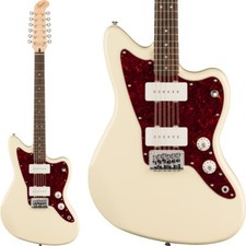 Squier by Fender Paranormal Jazzmaster XII Olympic White 12-string NEW