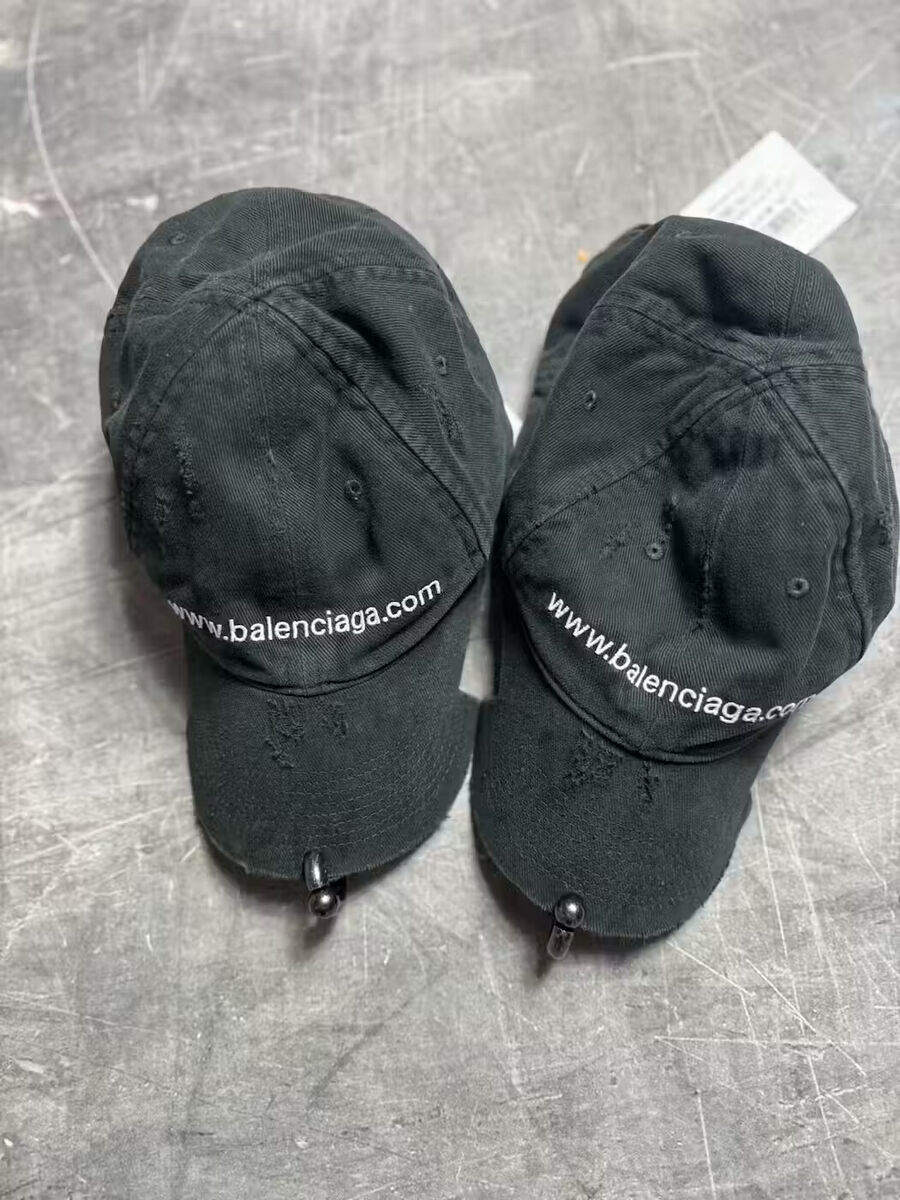 Balenciaga www.Balenciaga.com Notched Pierced Hat | eBay Balenciaga www.Balenciaga.com Notched Pierced Hat | eBay