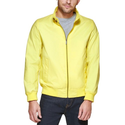 CLUB ROOM Men's Regular-Fit Bomber Jacket Lightweights Yellow S - 第 1/2 張圖片