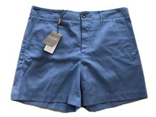 900 Gucci Blue Cotton Shorts Size US 38, EU 52 Made in Italy