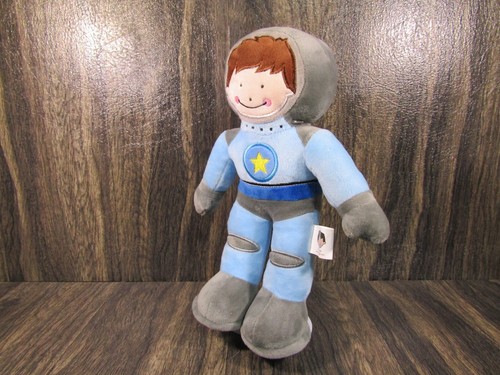 Storklings Astronaut Plush 12" Command Chief Spaceman Blue Gray Space Suit - Picture 6 of 10