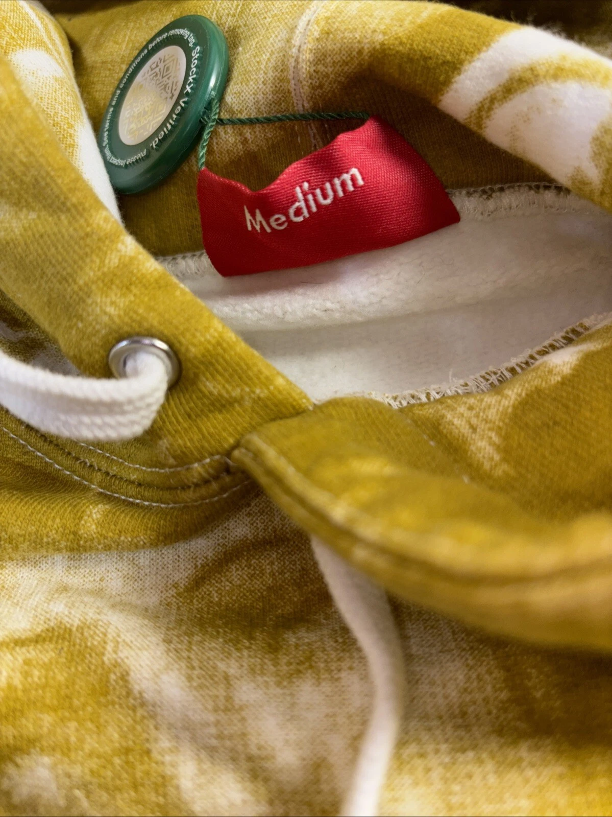 SUPREME JESUS & MARY G PULLOVER FELPA CON CAPPUCCIO GIACCA TAGLIA M