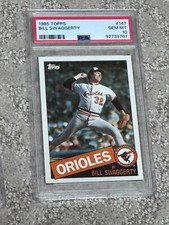 1985 TOPPS BASEBALL CARD LOW POP PSA 10 BILL SWAGGERTY BALTIMORE ORIOLES
