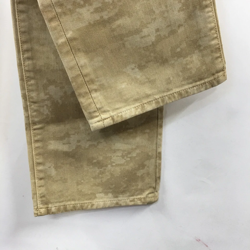 J Brand Men's size 32x33 Gold Modern Slim straight leg 100% cotton Denim Pants - Image 3 of 4