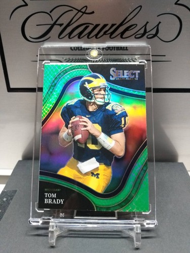 2022 Panini Select Draft Picks Tom Brady Field Level #130 SSP Green Dragon Scale