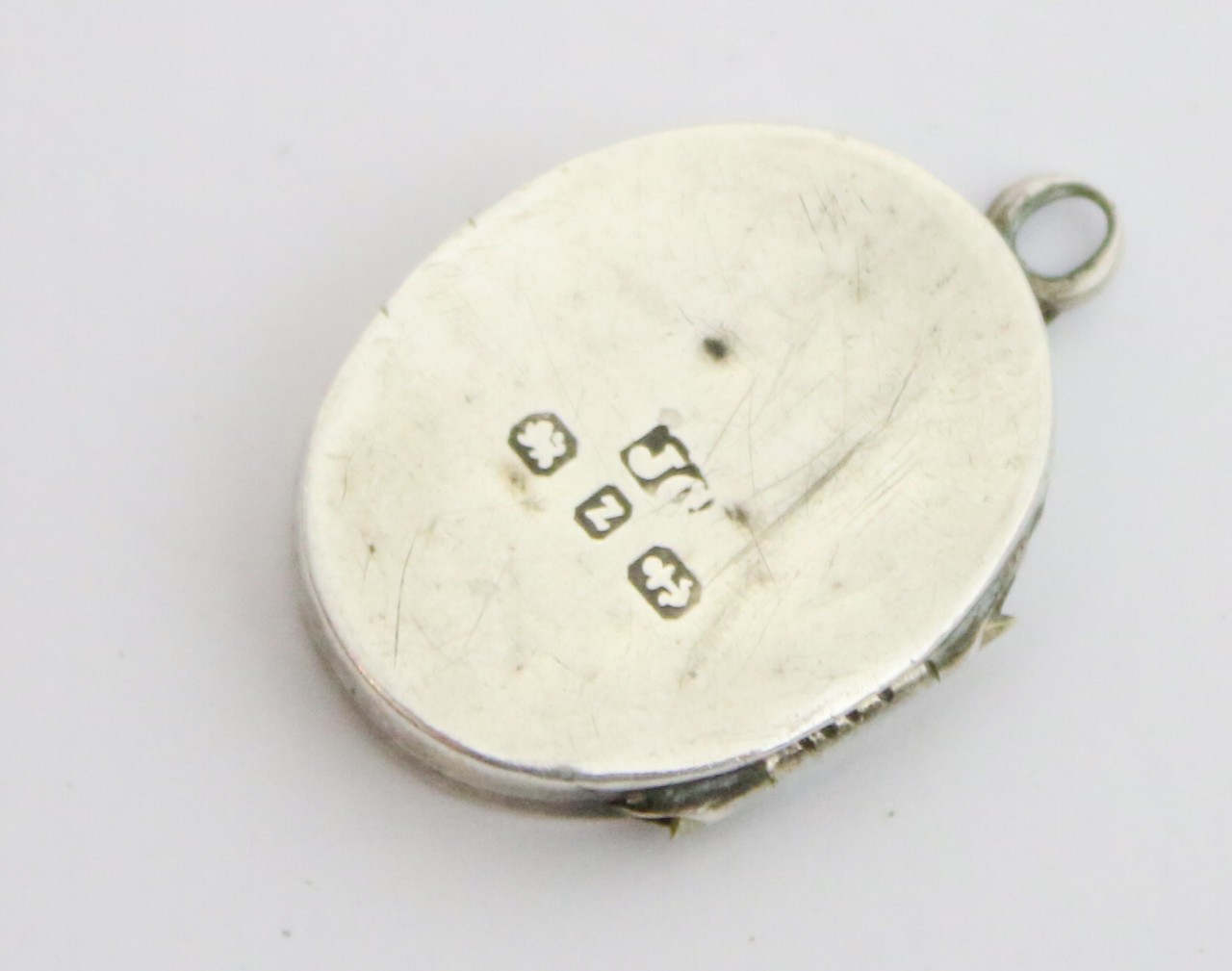 Victorian antique sterling solid silver locket - image 9