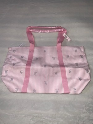 NWT VICTORIA'S SECRET VS HERITAGE STRIPE TOTE BAG3 | eBay
