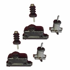 2pk Kit Brake Master & Slave Cylinder Fits Case 584D 584E 585D 585E 586D