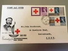 GB STAMPS RARE FIRST DAY COVER 1963 RED CROSS PICKFORD LANE BEXLEY HEATH
