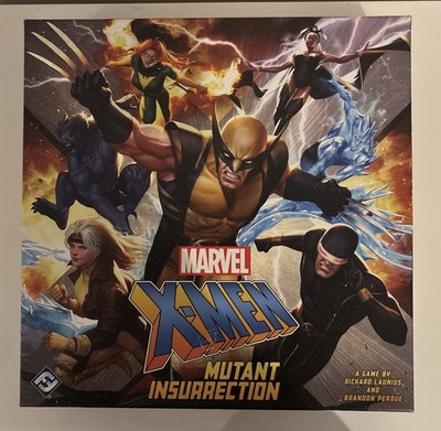 X-MEN MUTANT INSURRECTION - FANTASY FLIGHT BRETTSPIEL - KOMPLETT