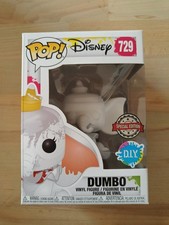 FUNKO POP! Disney - Dumbo Weiß Special Edition + D.I.Y. Vinyl NEU 729
