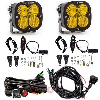 Baja Designs  XL80 Amber Driving/Combo LED Light Pods Pair, Reflex Actuators Kit