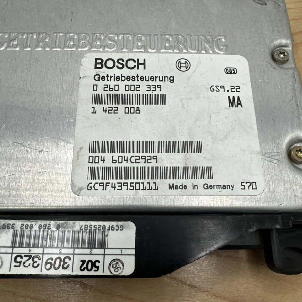 BMW 740I 1995 transmisión módulo de control informático TCM TCU 0260002339 Foto 2 de 3