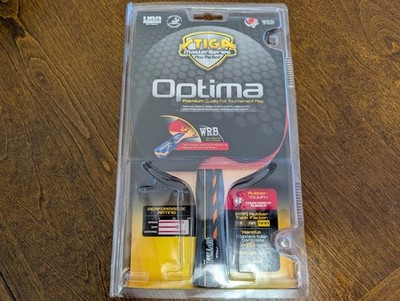 Stiga Optima WRB Master Series Ping Pong Table Tennis Paddle Racket T1050 USATT