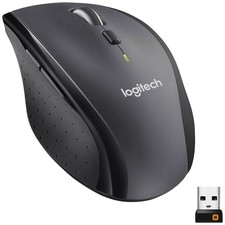 Logitech M705 Marathon Maus Funk Laser Schwar...