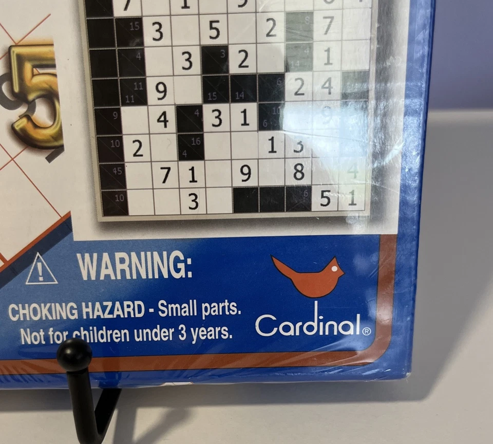 Cardinal Original Sealed Sudoku Game NIB Wood Pieces Timer Bonus Kakuro Games - Image 3 of 4