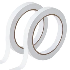 1/4" 2 Rolls Double Sided Adhesive Sticky Tape for Arts, DIY, Card Making, Craft