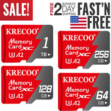 Micro SD Memory Card 64GB 128GB 256GB 512gb 1TB Mini Class10 High Speed Lot
