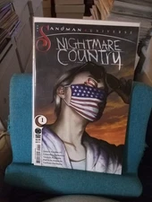 Sandman Universe:Nightmare Country #1A, 1st Smiling Man,Mr. Agony & Ecstacy,2022