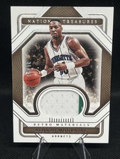 2022-23 National Treasures Retro Materials Alonzo Mourning Game Worn Jersey /99