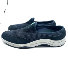 Vionic Women's 331 Heritage Dark Blue Slip-On Walking Loafer Comfort Shoes Sz 8