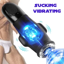 Automatic Male Masturbaters HandsFree Sucking Mastubator Cup Sex Toys for Men