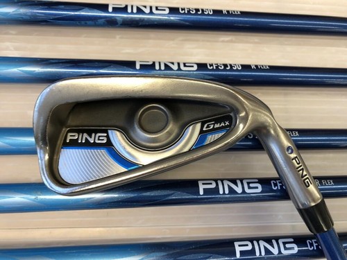 PING G MAX Iron Set 5-9+Pw CFS J50 6pcs Men's Right-handed Golf Clubs Used - Picture 6 of 10