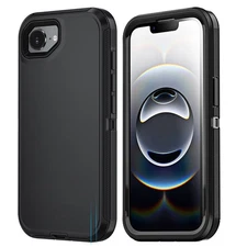 Rugged Drop Protection Case For Apple iPhone 16e 6.1 Shockproof Heavy Duty Cover