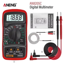 NENG AN8205C Digital Multimeter AC/DC Ammeter Volt Ohm Multimetro Tester Meter
