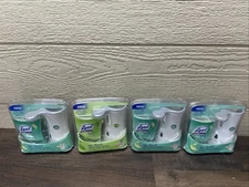 Lysol No Touch Hand Soap System Healthy Touch Soothing Cucumber/ginger Lot Of 4
