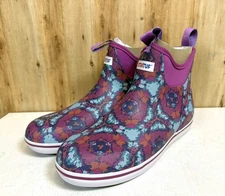 Xtratuf Ankle Deck Boots Women's SIZE 11 Waterproof Rubber Boating XWAB-5KS (Z)