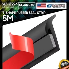 16.5ft For Toyota T Shape Rubber Car Seal Weather Strips Door Edge Moulding Trim