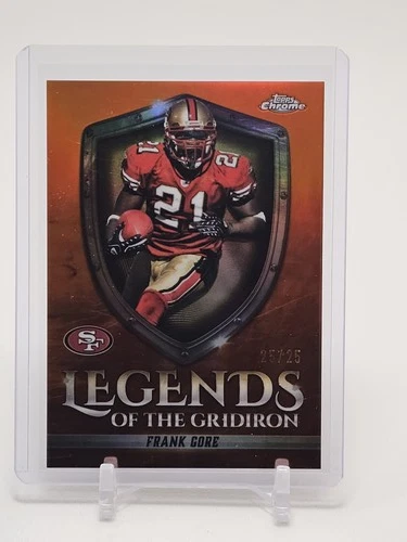 2025 Topps Chrome Frank Gore Base (RAW)