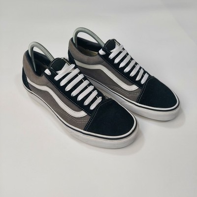 Vans Old Skool Sneaker Unisex Größe UK 7 EU 40,5 Schwarz Grau Schuhe Sneaker
