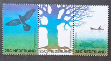Netherlands: 1974 Nature and Environment, complete mint set as a block