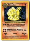 1999 Ninetales ⭐️ 12/102 Holo Rare Base Vintage WOTC Set Shadowless Pokemon LP