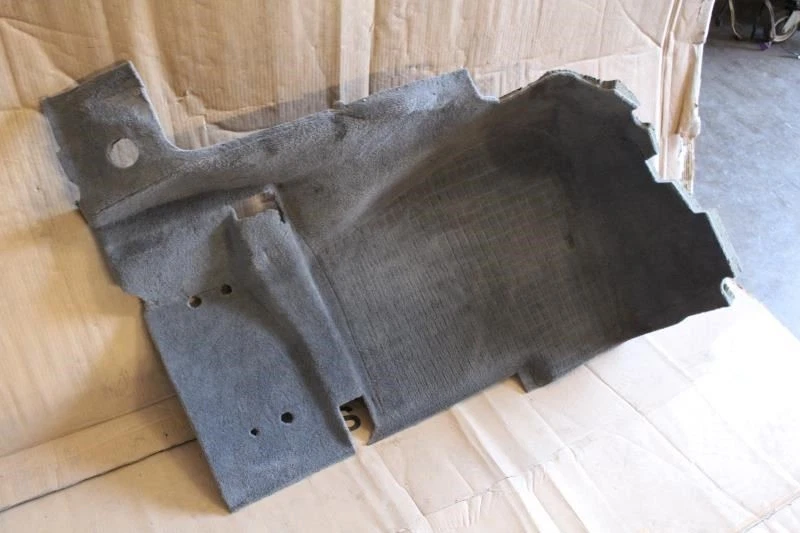 2000 2001 2002 LAND ROVER DISCOVERY PASSENGER FRONT CARPET FLOOR LINER GRAY Foto 2 de 4