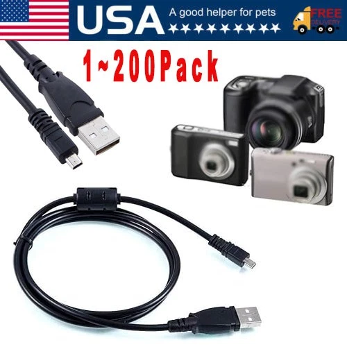 K1HA05CD0014 USB Data Cable for Select Panasonic Lumix Digital Cameras (Compatible Models Listed in the Description Below K1HA05CD0014 USB Data Cable for Select Panasonic Lumix Digital Cameras (Compatible Models Listed in the Description Below