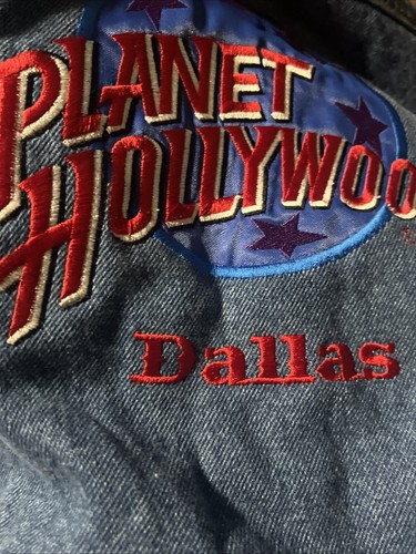VTG 90’s Planet Hollywood Jacket Sz. L - Picture 5 of 7