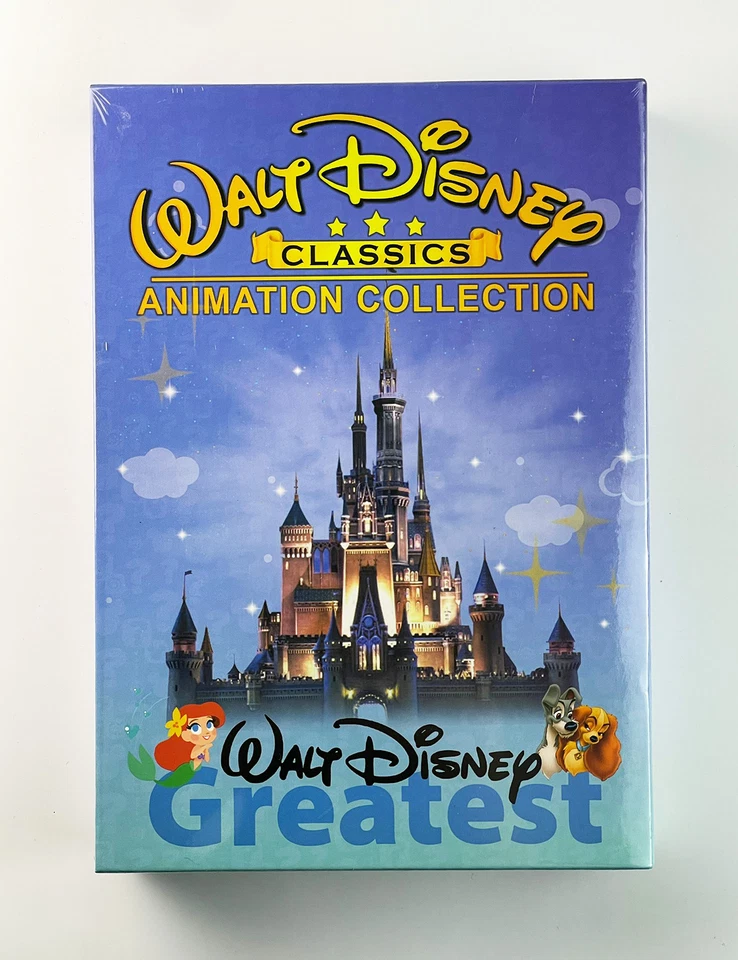 Walt Disney® Classics 24-Movies Animation Collection (DVD, 12-Disc Box Set) New