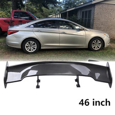 47 Fiber Rear Trunk Spoiler Wing Adjustable Gt-style For Hyundai Sonata 47 Fiber Rear Trunk Spoiler Wing Adjustable Gt-style For Hyundai Sonata