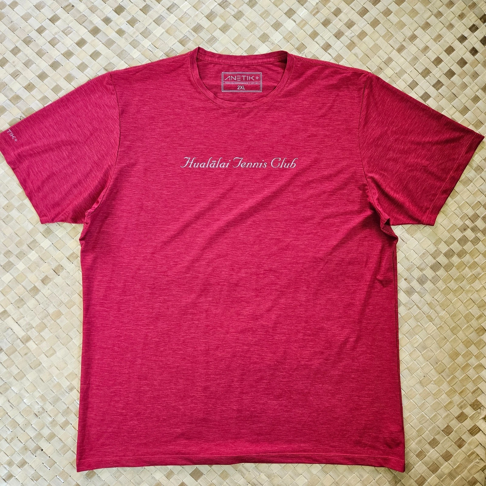 Hualalai Tennis Club Anetik Shirt Men XXL Red Performance UPF Kona Hawaii Active
Opens in a new wind