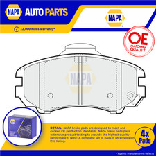 Set pastiglie freno adatte per HYUNDAI SONATA EF, NF 2.0 anteriori dal 01 al 10 NAPA 581012CA20 nuove