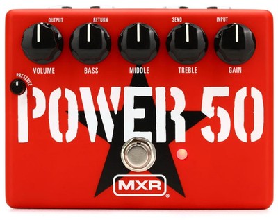 MXR Tom Morello Power 50 Overdrive Pedal