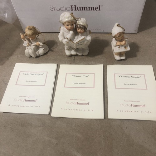 Goebel Studio Hummel Christmas Ornaments Berta Hummel 3 pcs set 3 #96033