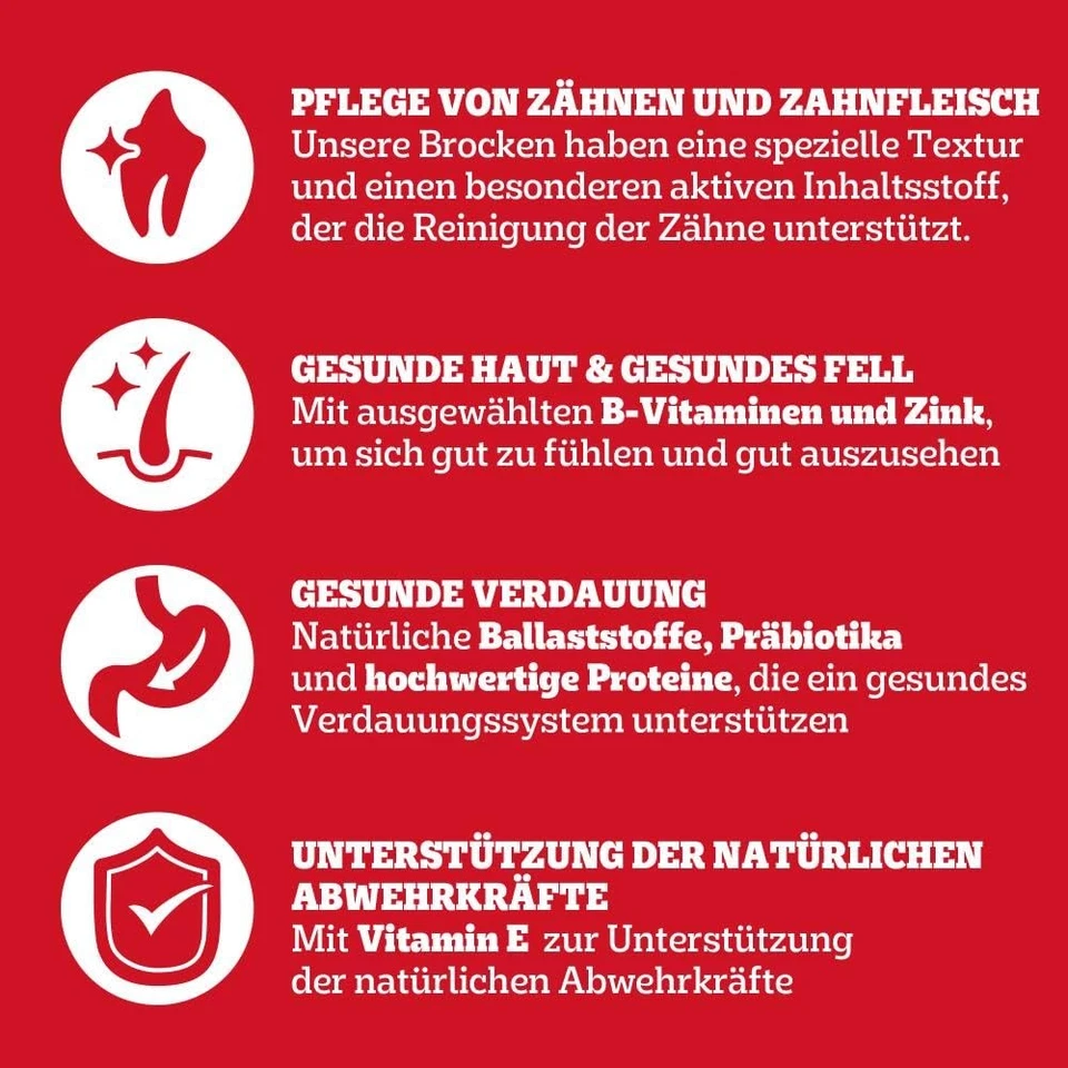 Adult Hunde Trockenfutter für kleine ausgewachsene Hunde <10 kg mit Rind und ... - Bild 3 von 4